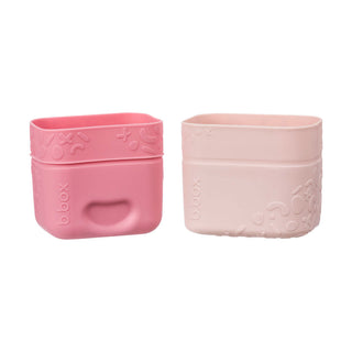 Silicone snack cups - berry