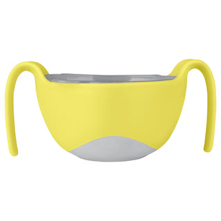 bowl + straw - lemon sherbet
