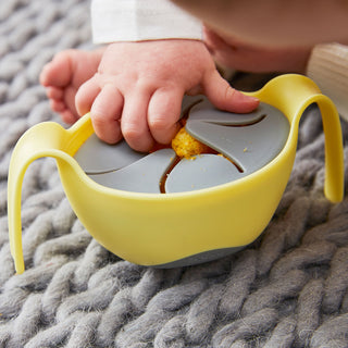 Bowl + straw - pistachio - b.box for kids