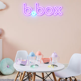 *NEW* Toddler cutlery set - bubblegum - b.box for kids